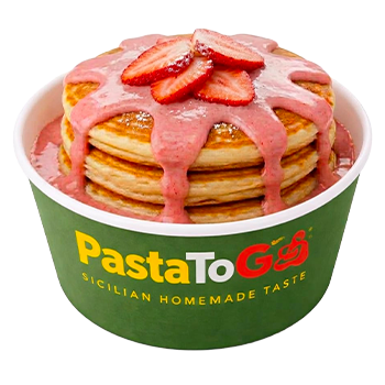 Pancake with Strawberry